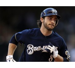 Image for Brewers Ryan Braun Day-to-Day For Now With Groin Pull