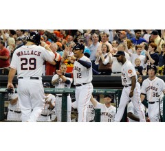 Image for Houston Astros Bats Wake Up With Five Home Runs, 22 Hits