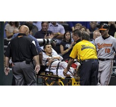 Image for Orioles Manny Machado Suffers Serious Left Leg Injury