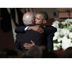 Image for Obama-Biden Relationship in Full Display at Funeral Service