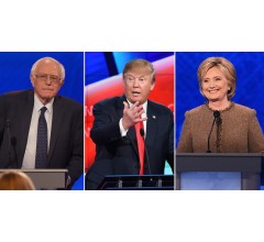 Image for National Poll Shows Trump Trailing both Clinton and Sanders