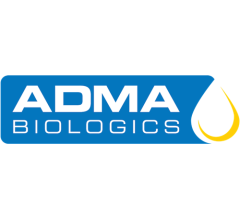 Image for ADMA Biologics (NASDAQ:ADMA) Issues Quarterly  Earnings Results