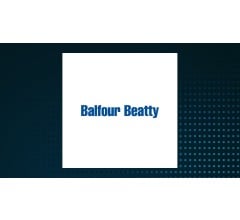 Image about Balfour Beatty (LON:BBY) Stock Price Passes Above 200-Day Moving Average of $330.51