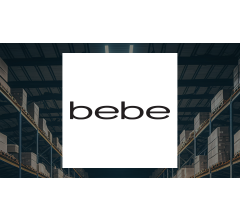 Image for bebe stores (OTCMKTS:BEBE) Share Price Passes Above 200-Day Moving Average of $2.72