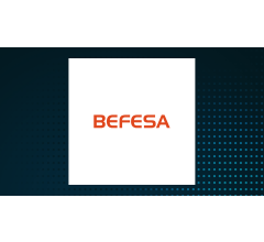 Image for Befesa (ETR:BFSA) Stock Price Down 1.1%
