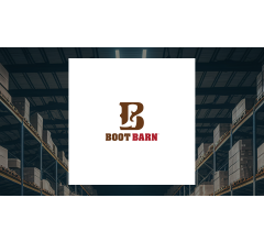 Image for BTIG Research Raises Boot Barn (NYSE:BOOT) Price Target to $127.00