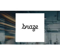 Image about Braze (NASDAQ:BRZE) Shares Gap Down  on Analyst Downgrade