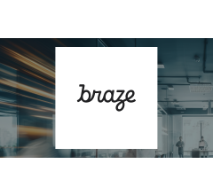 Image for Raymond James Lowers Braze (NASDAQ:BRZE) Price Target to $65.00