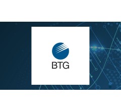 Image about BTG (LON:BTG) Share Price Crosses Above 200 Day Moving Average of $840.00