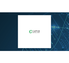 Image about Captor Capital (OTCMKTS:CPTRF) Stock Price Up 4.9%
