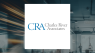CRA International  Scheduled to Post Earnings on Thursday