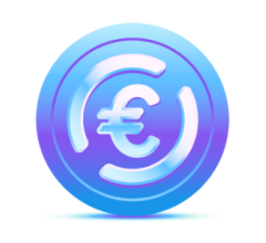 Image for Euro Coin  Trading 1.4% Lower  Over Last 7 Days (EUROC)