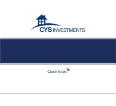 CYS Investments Inc (CYS) Downgraded by BidaskClub