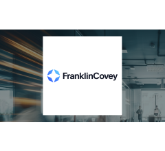 Image about Franklin Covey (NYSE:FC) Stock Crosses Above 200 Day Moving Average of $39.59