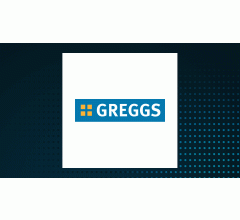 Image about Greggs (LON:GRG) Stock Crosses Above 200 Day Moving Average of $2,622.02