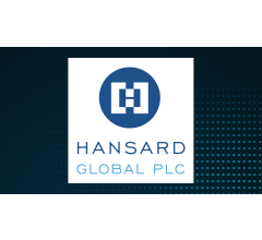 Hansard Global (LON:HSD) Stock Crosses Above 200-Day Moving Average of $45.67