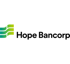 Image about Hope Bancorp (NASDAQ:HOPE) Upgraded to Buy by DA Davidson