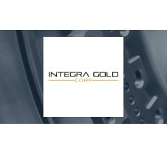 Image about Integra Gold (CVE:ICG) Stock Price Passes Below 200 Day Moving Average of $0.85