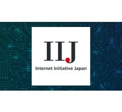 Image about Internet Initiative Japan (OTCMKTS:IIJIY) Shares Cross Below 200 Day Moving Average of $36.99