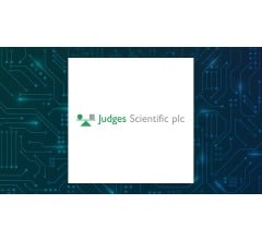 Image for Judges Scientific (LON:JDG) Shares Pass Above 200 Day Moving Average of $9,050.66