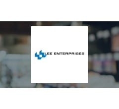 Image about Lee Enterprises (NYSE:LEE) Stock Price Crosses Above Two Hundred Day Moving Average of $10.27