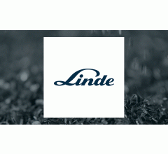 Image about Linde (ETR:LIN) Shares Pass Above 200 Day Moving Average of $391.27
