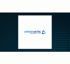 Image about LondonMetric Property (LON:LMP) Stock Price Crosses Above 200-Day Moving Average of $186.57