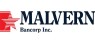 Malvern Bancorp  Share Price Crosses Below 200 Day Moving Average of $15.95