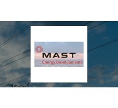 Image for MAST Energy Developments (LON:MAST) Stock Price Down 26.9%