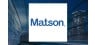 Matson  Announces Quarterly  Earnings Results, Beats Expectations By $0.05 EPS