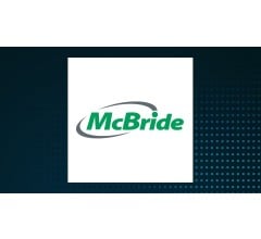 Image about McBride (LON:MCB) Stock Price Crosses Above 200 Day Moving Average of $78.60