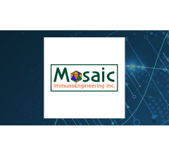 Image about Mosaic ImmunoEngineering (OTCMKTS:CPMV) Trading Up 88.1%