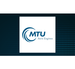 Image for MTU Aero Engines (ETR:MTX) Trading Down 0.3%