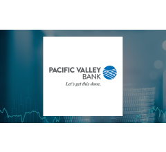 Image about Pacific Valley Bancorp (OTCMKTS:PVBK) Share Price Passes Below 200-Day Moving Average of $9.28