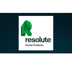 Image about Resolute Forest Products (TSE:RFP) Stock Price Passes Below 50 Day Moving Average of $29.43