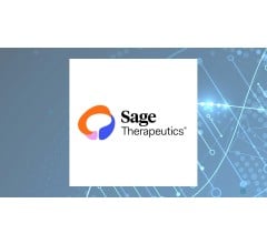 Image about Sage Therapeutics (NASDAQ:SAGE) Shares Gap Up to $12.95
