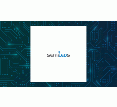 Image about SemiLEDs (NASDAQ:LEDS) Stock Price Passes Above 200 Day Moving Average of $1.41
