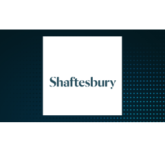 Image about Shaftesbury (LON:SHB) Stock Price Crosses Above Two Hundred Day Moving Average of $421.60