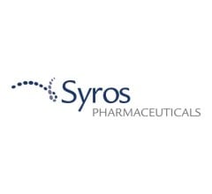 Image for Syros Pharmaceuticals, Inc. (NASDAQ:SYRS) Expected to Announce Quarterly Sales of $4.94 Million