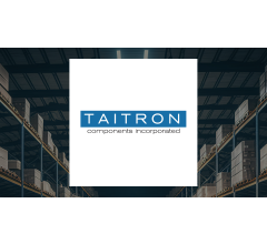 Image about Taitron Components (NASDAQ:TAIT) Stock Passes Below 200 Day Moving Average of $3.34