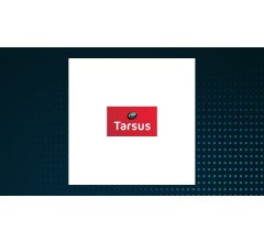Image about Tarsus Group (LON:TRS) Stock Price Crosses Above 200 Day Moving Average of $424.00