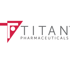 Image for Titan Pharmaceuticals (NASDAQ:TTNP) Share Price Passes Below 200-Day Moving Average of $1.74