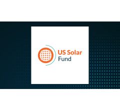 Image about US Solar Fund (LON:USFP) Stock Price Down 3.9%