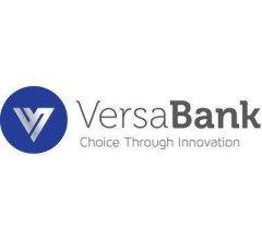 Image for VersaBank (TSE:VB) Trading Down 0.4%