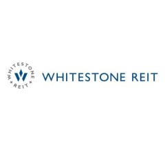Image for Whitestone REIT (NYSE:WSR) Releases FY 2022 Earnings Guidance
