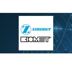 Image about Mackenzie Financial Corp Acquires 1,371 Shares of Zimmer Biomet Holdings, Inc. (NYSE:ZBH)